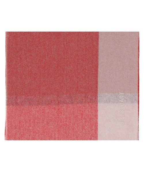 JILL STUART（ジルスチュアート）の「【数量限定】ノベルティ付き カシミヤチェックマフラー（マフラー・レディース・パープル/サックスブルー/ピンク/レッド・FREE）」の11枚目の写真