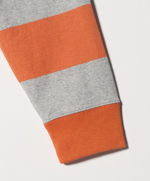 POLO RALPH LAUREN(ポロ ラルフ ローレン)の「【販路限定モデル】<POLO RALPH LAUREN>ポロ ラグビー シャツ(Tシャツ/カットソー・メンズ・オレンジ/ネイビー・L/M)」の5枚目の写真