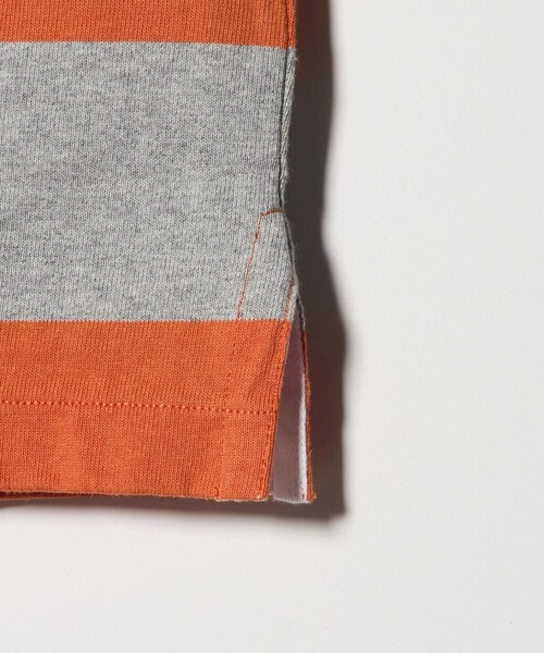 POLO RALPH LAUREN(ポロ ラルフ ローレン)の「【販路限定モデル】<POLO RALPH LAUREN>ポロ ラグビー シャツ(Tシャツ/カットソー・メンズ・オレンジ/ネイビー・L/M)」の6枚目の写真