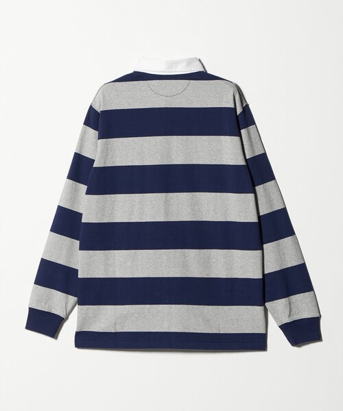 POLO RALPH LAUREN(ポロ ラルフ ローレン)の「【販路限定モデル】<POLO RALPH LAUREN>ポロ ラグビー シャツ(Tシャツ/カットソー・メンズ・オレンジ/ネイビー・L/M)」の10枚目の写真