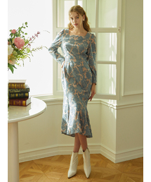 ILLUSTRIS ILLUSION（イルストリスイルージョン）の「Sky Rose Mermaid Dress（ワンピース）」