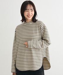 Green　Parks | なめらかタッチマルチボーダープルオーバー(Tシャツ/カットソー)