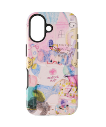 youthbath（ユースバース）の「Graphic Bumper Phone Case_Pink Bear（スマホケース/カバー）」