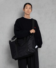 【ADAMPATEK/アダムパテック】firm polyester tote bag / ポリエステルビッグトートバッグ
