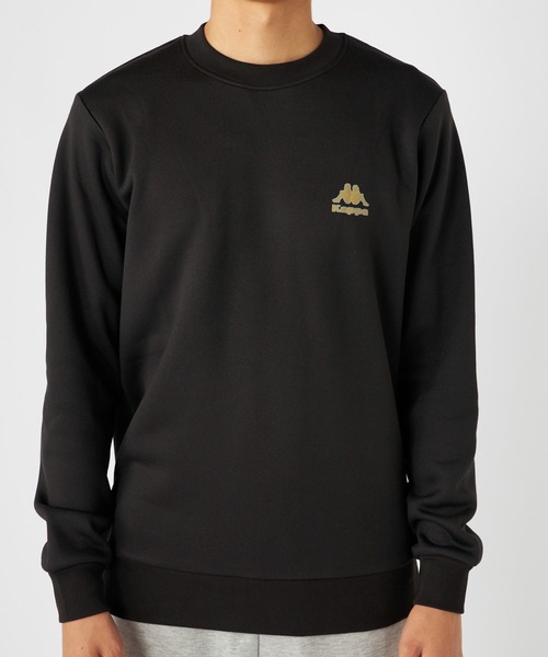 Kappa(カッパ)の「PE裏起毛スウェットトレーナー(スウェット・メンズ・ネイビー/ブラック/杢グレー・LARGE/MEDIUM/X-LARGE)」の18枚目の写真