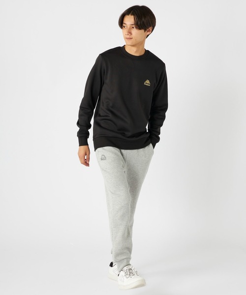 Kappa(カッパ)の「PE裏起毛スウェットトレーナー(スウェット・メンズ・ネイビー/ブラック/杢グレー・LARGE/MEDIUM/X-LARGE)」の17枚目の写真