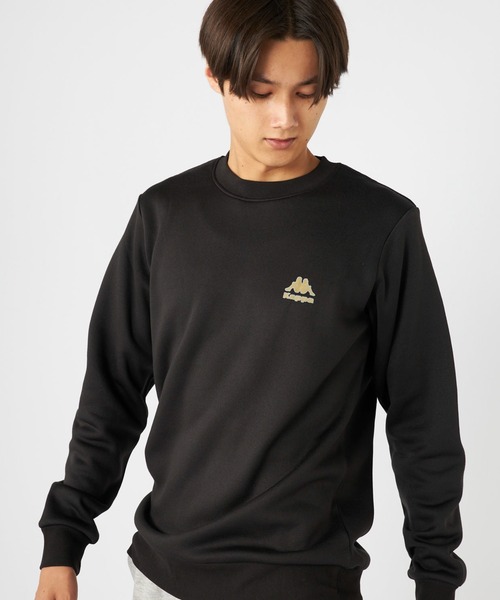 Kappa(カッパ)の「PE裏起毛スウェットトレーナー(スウェット・メンズ・ネイビー/ブラック/杢グレー・LARGE/MEDIUM/X-LARGE)」の15枚目の写真
