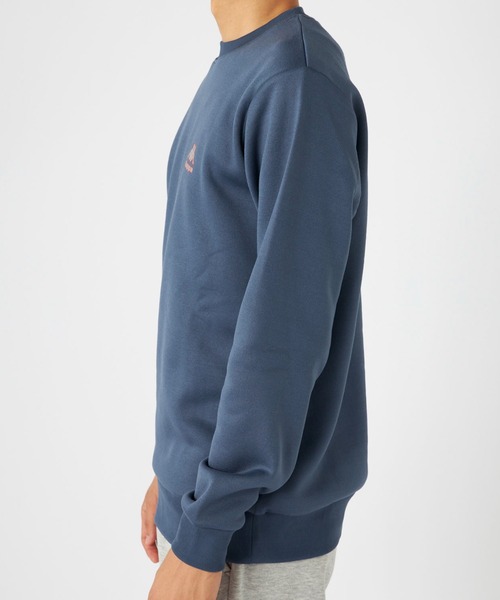 Kappa(カッパ)の「PE裏起毛スウェットトレーナー(スウェット・メンズ・ネイビー/ブラック/杢グレー・LARGE/MEDIUM/X-LARGE)」の9枚目の写真