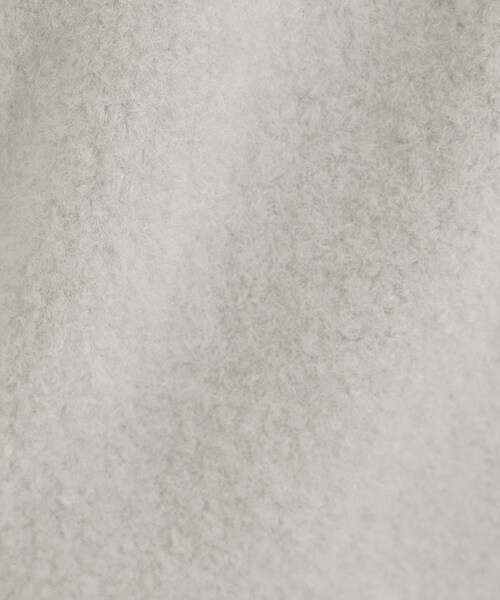 SHOO・LA・RUE（シューラルー）の「【S-LL】お顔周りがすっきり見え スライバージャケット（ブルゾン・レディース・オフホワイト/グレー/サンドベージュ・01/02/03/04）」の7枚目の写真