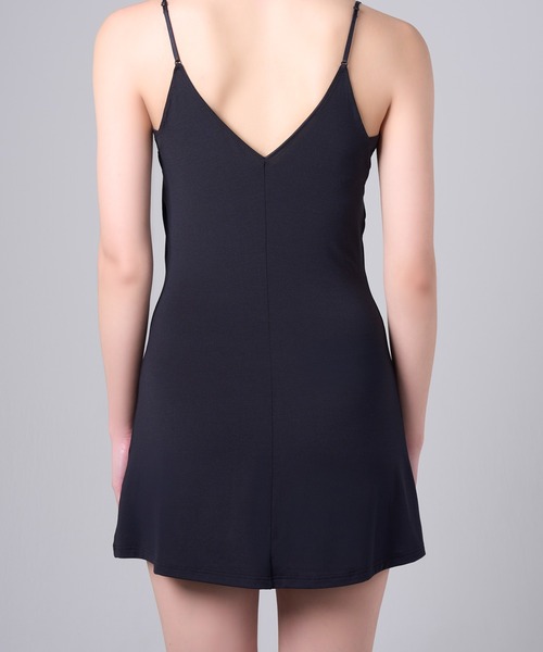 ROSIER by Her lip to（ロジアバイハーリップトゥ）の「ROSIER Icy Veil Slip（インナーウェア/肌着・レディース・ブラック/ピンク・M/S）」の11枚目の写真