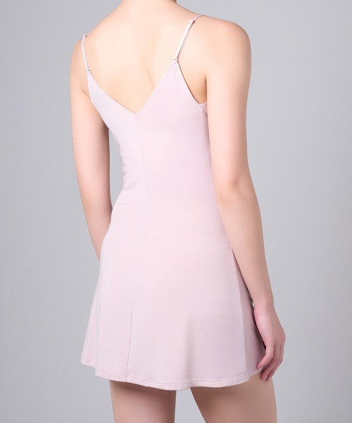 ROSIER by Her lip to（ロジアバイハーリップトゥ）の「ROSIER Icy Veil Slip（インナーウェア/肌着・レディース・ブラック/ピンク・M/S）」の9枚目の写真