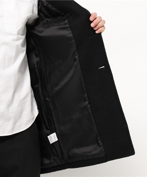 OUTLET(アウトレット)の「【WHO'S WHO gallery】GGスライバーチェスター(チェスターコート・メンズ・ネイビー/グレー/オリーブ/ブラック/アイボリー・MEDIUM/LARGE)」の15枚目の写真