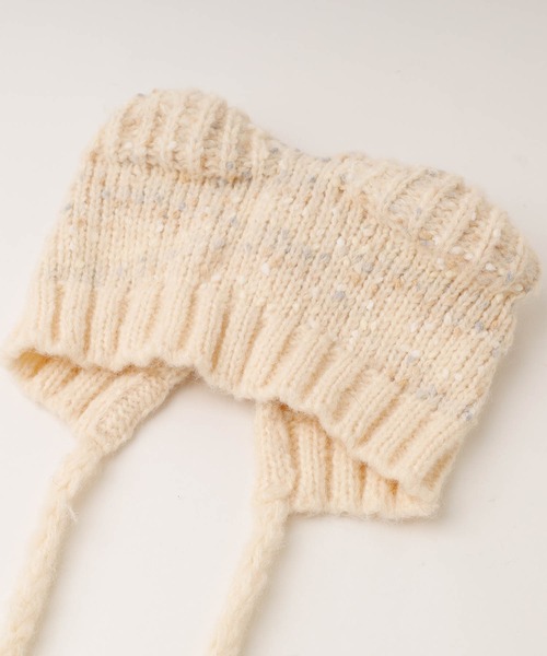 URBAN CHERRY（アーバンチェリー）の「くま耳ニット帽（ニットキャップ/ビーニー・キッズ・ブラウン・FREE）」の17枚目の写真