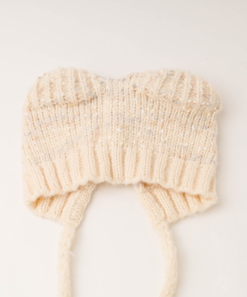 URBAN CHERRY（アーバンチェリー）の「くま耳ニット帽（ニットキャップ/ビーニー・キッズ・ブラウン・FREE）」の19枚目の写真