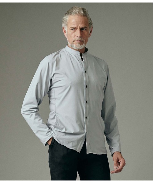 junhashimoto（ジュンハシモト）の「RUSH GUARD SHIRTS（シャツ/ブラウス・メンズ・ホワイト/ライトグレー/ブラック・4/3/5/2）」の15枚目の写真