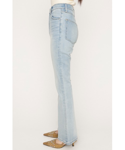 SLY（スライ）の「【新色追加】HW FLARE PT WITH ROICA(R)EF ハイウエスト フレアパンツ ウィズロイカ イーエフ 春服（デニムパンツ・レディース・ブルー/ライトブルー/ダークブルー・26inch/25inch/24inch/23inch/22inch）」の11枚目の写真