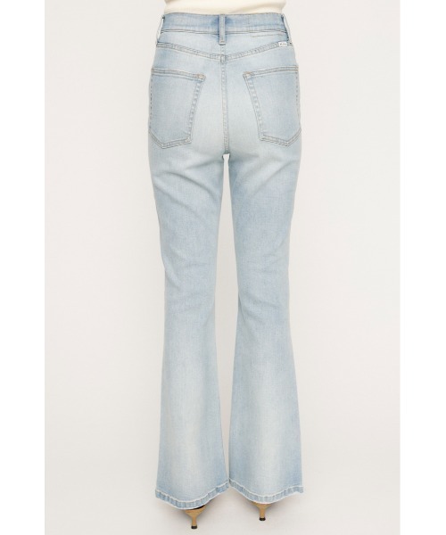 SLY（スライ）の「【新色追加】HW FLARE PT WITH ROICA(R)EF ハイウエスト フレアパンツ ウィズロイカ イーエフ 春服（デニムパンツ・レディース・ブルー/ライトブルー/ダークブルー・26inch/25inch/24inch/23inch/22inch）」の12枚目の写真