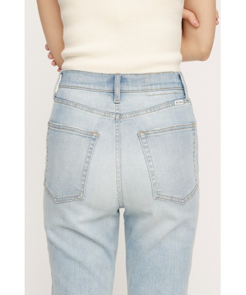 SLY（スライ）の「【新色追加】HW FLARE PT WITH ROICA(R)EF ハイウエスト フレアパンツ ウィズロイカ イーエフ 春服（デニムパンツ・レディース・ブルー/ライトブルー/ダークブルー・26inch/25inch/24inch/23inch/22inch）」の14枚目の写真