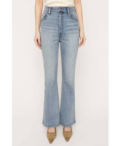 SLY（スライ）の「【新色追加】HW FLARE PT WITH ROICA(R)EF ハイウエスト フレアパンツ ウィズロイカ イーエフ 春服（デニムパンツ・レディース・ブルー/ライトブルー/ダークブルー・26inch/25inch/24inch/23inch/22inch）」の19枚目の写真