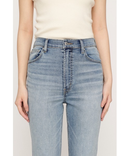 SLY（スライ）の「【新色追加】HW FLARE PT WITH ROICA(R)EF ハイウエスト フレアパンツ ウィズロイカ イーエフ 春服（デニムパンツ・レディース・ブルー/ライトブルー/ダークブルー・26inch/25inch/24inch/23inch/22inch）」の22枚目の写真