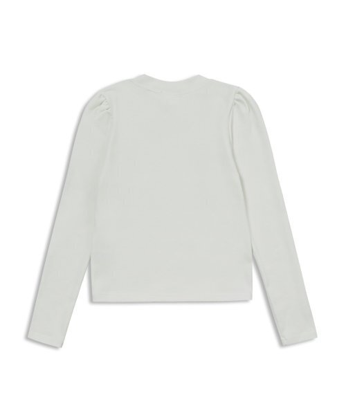 MACKY(マッキー)の「チャーミングパフTシャツホワイト(Tシャツ/カットソー・レディース・その他・FREE)」の3枚目の写真