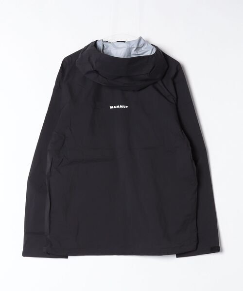 Mammut（マムート）の「マサオ ライト 2.0 ハードシェル フーデッド ジャケット AF / Masao Light 2.0 HS Hooded Jacket AF Men（ナイロンジャケット・メンズ・ブラック・M/XL/L）」の2枚目の写真