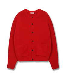 POLYGRAM（ポリグラム）の「ヘアリーウールラウンドニットカーディガン - 5COLOR（カーディガン/ボレロ）」