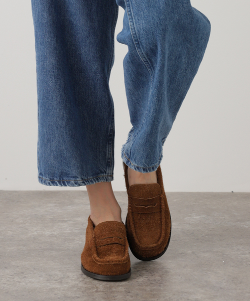 LAYAS（レイヤーズ）の「【LAYAS/レイヤーズ】ケバケバローファー（ローファー・レディース・ブラウン・38/37/36）」の11枚目の写真