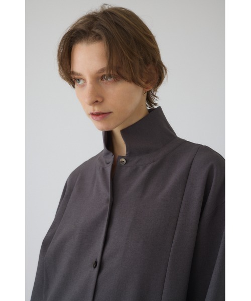 RIM.ARK(リムアーク)の「Drape pocket dress ドレープ ポケットドレス(ドレス・レディース・ブラック/ダークブルー/グレー・38/36)」の13枚目の写真