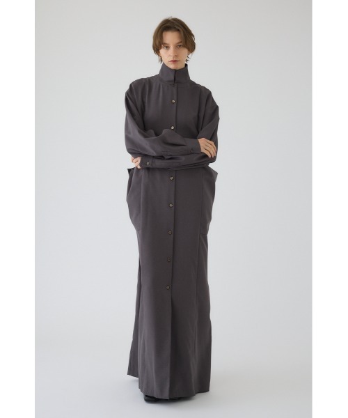 RIM.ARK(リムアーク)の「Drape pocket dress ドレープ ポケットドレス(ドレス・レディース・ブラック/ダークブルー/グレー・38/36)」の14枚目の写真