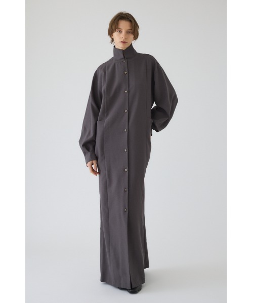 RIM.ARK(リムアーク)の「Drape pocket dress ドレープ ポケットドレス(ドレス・レディース・ブラック/ダークブルー/グレー・38/36)」の15枚目の写真