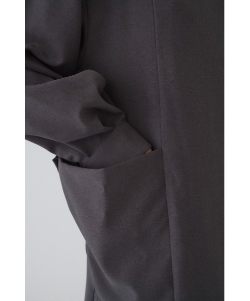 RIM.ARK(リムアーク)の「Drape pocket dress ドレープ ポケットドレス(ドレス・レディース・ブラック/ダークブルー/グレー・38/36)」の19枚目の写真