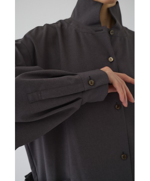 RIM.ARK(リムアーク)の「Drape pocket dress ドレープ ポケットドレス(ドレス・レディース・ブラック/ダークブルー/グレー・38/36)」の20枚目の写真