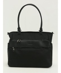 m.f.editorial（エムエフエディトリアル）の「【A4対応 2WAY】m.f.エディトリアル メンズ 型押しコンビ トートバッグ（トートバッグ）」