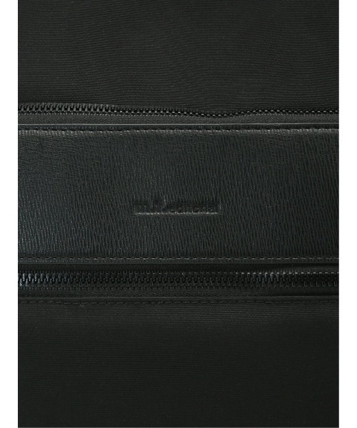 m.f.editorial（エムエフエディトリアル）の「【A4対応 2WAY】m.f.エディトリアル メンズ 型押しコンビ トートバッグ（トートバッグ・メンズ・グレー系その他2/ブラック・FREE）」の8枚目の写真