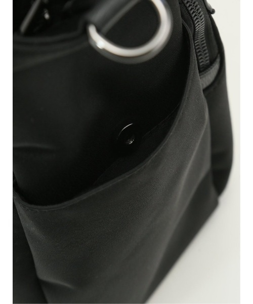 m.f.editorial（エムエフエディトリアル）の「【A4対応 2WAY】m.f.エディトリアル メンズ 型押しコンビ トートバッグ（トートバッグ・メンズ・グレー系その他2/ブラック・FREE）」の11枚目の写真