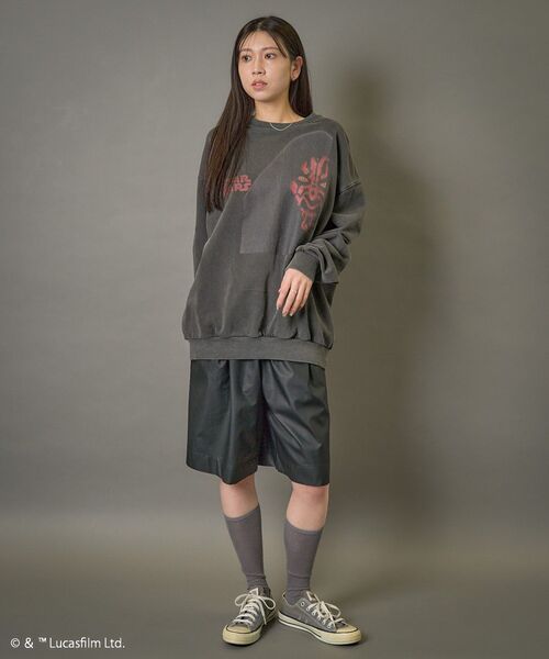 CRAFT STANDARD BOUTIQUE（クラフトスタンダードブティック）の「【STAR WARS/スター・ウォーズ】ダース・モール スウェット（スウェット・メンズ・ブラック・M/L/XL）」の2枚目の写真