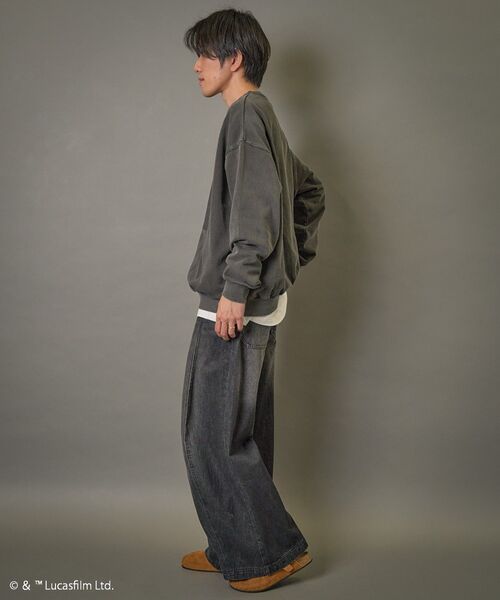 CRAFT STANDARD BOUTIQUE（クラフトスタンダードブティック）の「【STAR WARS/スター・ウォーズ】ダース・モール スウェット（スウェット・メンズ・ブラック・M/L/XL）」の6枚目の写真