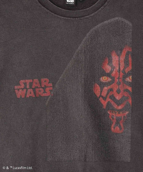 CRAFT STANDARD BOUTIQUE（クラフトスタンダードブティック）の「【STAR WARS/スター・ウォーズ】ダース・モール スウェット（スウェット・メンズ・ブラック・M/L/XL）」の12枚目の写真