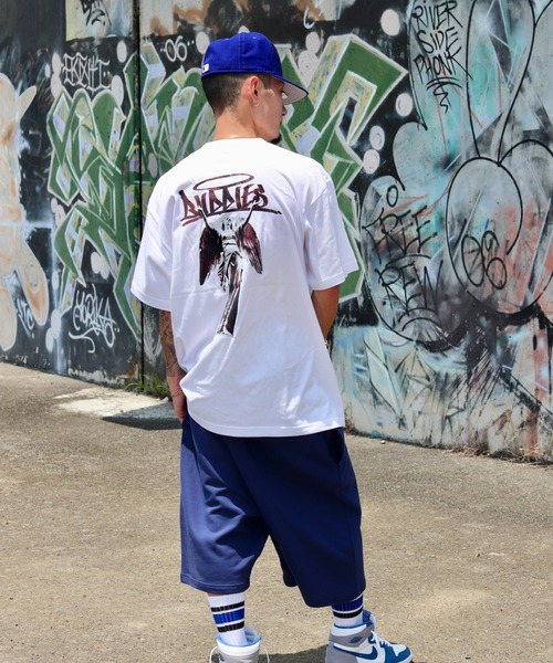 VIBGYOR(ヴィブジョー)の「BUDDIES Break a Leg Angel T-Shirt(BDS)(Tシャツ/カットソー・メンズ・ターコイズブルー/ブラック/ホワイト・LARGE/MEDIUM/X-LARGE/SMALL)」の1枚目の写真
