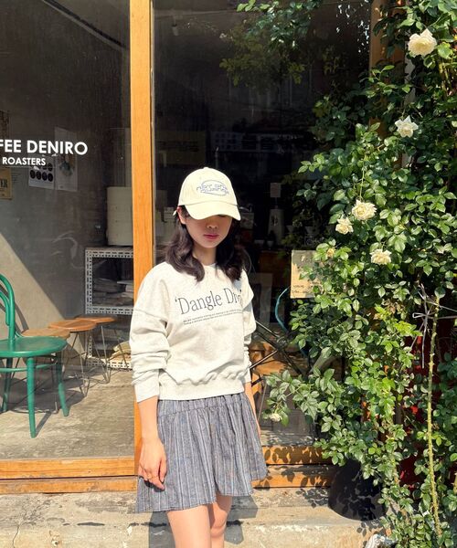 DANGLEDROP(ダングルドロップ)の「DGDPタイポマンツーマンオートミール(スウェット・レディース・その他・M/S)」の10枚目の写真