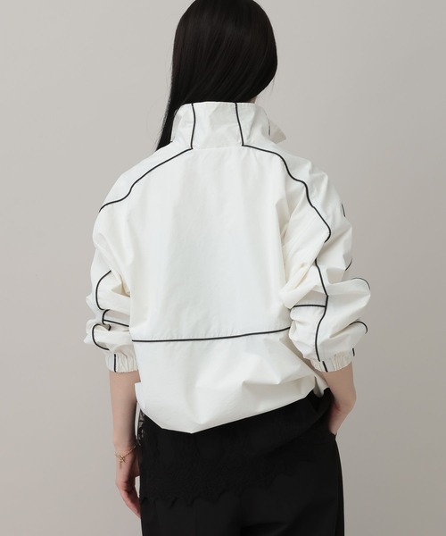 A part by（アパートバイ）の「ハイショクスタンドブルゾン（ブルゾン・レディース・ライトイエロー/アイボリー・FREE）」の9枚目の写真