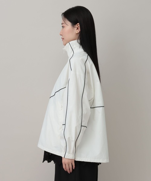 A part by（アパートバイ）の「ハイショクスタンドブルゾン（ブルゾン・レディース・ライトイエロー/アイボリー・FREE）」の17枚目の写真