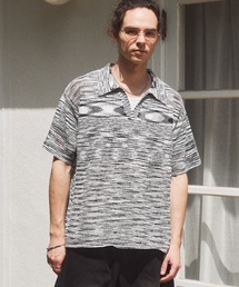 CASPER JOHN | Skipper summer knit/スキッパーサマーニット(ポロシャツ)