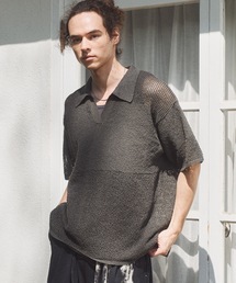 Skipper summer knit/スキッパーサマーニット