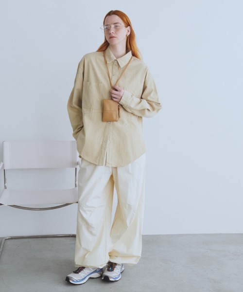 Auntie Rosa Holiday（アンティローザホリデー）の「ボリュームワイドレッグパンツ（その他パンツ・レディース・ベージュ/アイボリー/ブラック・SMALL/MEDIUM）」の18枚目の写真