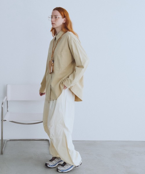 Auntie Rosa Holiday（アンティローザホリデー）の「ボリュームワイドレッグパンツ（その他パンツ・レディース・ベージュ/アイボリー/ブラック・SMALL/MEDIUM）」の20枚目の写真