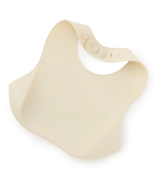 petit main（プティマイン）の「お食事シリコンBIB（マグ/哺乳瓶/お食事グッズ・キッズ・アイボリー/ライトブルー/ベージュ/グリーン・F）」の5枚目の写真