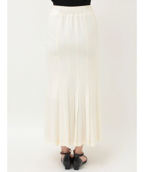 LAGUNAMOON（ラグナムーン）の「タックプリーツマーメイドスカート（スカート・レディース・ホワイト/ブラック・MEDIUM/SMALL）」の10枚目の写真