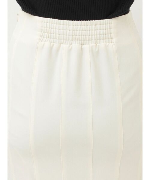 LAGUNAMOON（ラグナムーン）の「タックプリーツマーメイドスカート（スカート・レディース・ホワイト/ブラック・MEDIUM/SMALL）」の11枚目の写真
